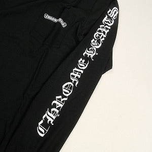CHROME HEARTS クロム・ハーツ SCROLL L/S T-SHIRT BLACK/WHITE ロンT 黒 Size 【XL】 【新古品・未使用品】 20824415