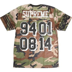 SUPREME シュプリーム 14SS Championship Football Top Woodlamd Camo Tシャツ 緑 Size 【M】 【新古品・未使用品】 20824436