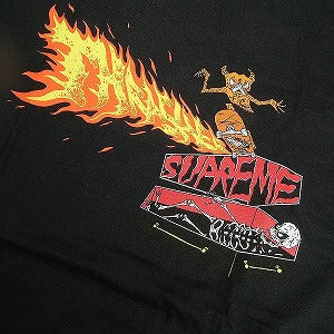SUPREME シュプリーム ×Thrasher スラッシャー 24AW Back Tail Tee Black Tシャツ 黒 Size 【M】 【新古品・未使用品】 20824437