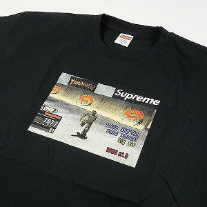 SUPREME シュプリーム ×Thrasher スラッシャー 21AW Game Tee Black Tシャツ 黒 Size 【L】 【新古品・未使用品】 20824440