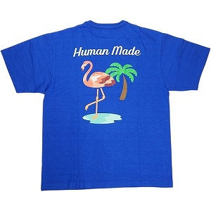 HUMAN MADE ヒューマンメイド 22SS FLAMINGO POCKET TEE BLUE Tシャツ 青 Size 【L】 【新古品・未使用品】 20824441