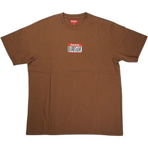 SUPREME シュプリーム 21AW Gonz Nametag S/S Top Brown Tシャツ 茶 Size 【L】 【新古品・未使用品】 20824442
