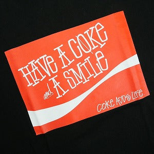 STUSSY ステューシー ZOZOTOWN限定 ×COCA COLA 13SS COKE BOX TEE Black Tシャツ 黒 Size 【L】 【新古品・未使用品】 20824445