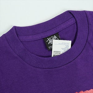 STUSSY ステューシー ×KOSTAS 00'S WORLD TOUR TEE Purple Tシャツ 紫 Size 【M】 【新古品・未使用品】 20824446