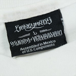 STUSSY ステューシー 00'S ×NEIGHBORHOOD BONEYARDS PIRATE BOARD TEE White Tシャツ 白 Size 【L】 【中古品-非常に良い】 20824449