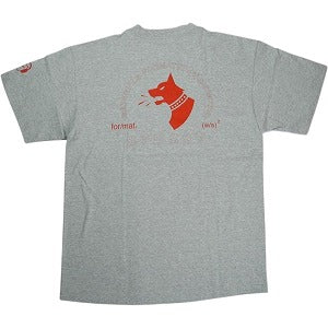 STUSSY ステューシー ×WTAPS Dog Tee Grey Tシャツ 灰 Size 【L】 【中古品-良い】 20824450