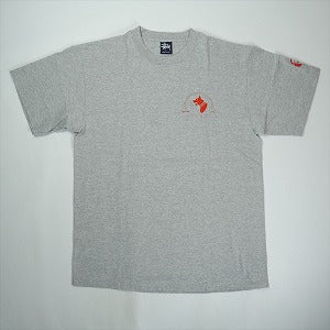 STUSSY ステューシー ×WTAPS Dog Tee Grey Tシャツ 灰 Size 【L】 【中古品-良い】 20824450