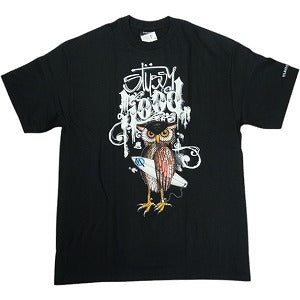 STUSSY ステューシー 00'S ×NEIGHBORHOOD BONEYARDS OWL TEE Black Tシャツ 黒 Size 【L】 【新古品・未使用品】 20824451