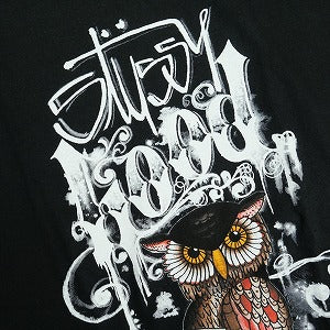STUSSY ステューシー 00'S ×NEIGHBORHOOD BONEYARDS OWL TEE Black Tシャツ 黒 Size 【L】 【新古品・未使用品】 20824451