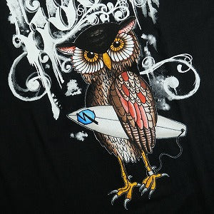 STUSSY ステューシー 00'S ×NEIGHBORHOOD BONEYARDS OWL TEE Black Tシャツ 黒 Size 【L】 【新古品・未使用品】 20824451