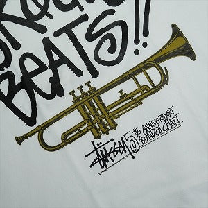 STUSSY ステューシー 仙台CHAPT 5TH ANNIVERSARY GROOVE BEATS TEE White Tシャツ 白 Size 【L】 【中古品-非常に良い】 20824453