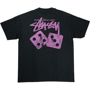 STUSSY ステューシー 京都河原町CHAPT 7TH ANNIVERSARY DICE TEE Black Tシャツ 黒 Size 【L】 【新古品・未使用品】 20824454