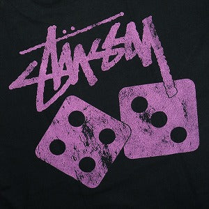 STUSSY ステューシー 京都河原町CHAPT 7TH ANNIVERSARY DICE TEE Black Tシャツ 黒 Size 【L】 【新古品・未使用品】 20824454