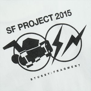 STUSSY ステューシー ×FRAGMENT DESIGN SF PROJECT 15AW No.35 TEE White Tシャツ 白 Size 【M】 【中古品-良い】 20824457