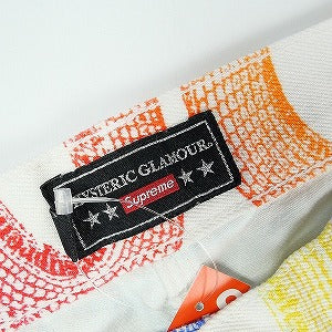 SUPREME シュプリーム ×HYSTERIC GLAMOUR 21SS Snake Denim Double Knee Denim Painter Pant White ペインターパンツ 白 Size 【W30】 【新古品・未使用品】 20824468