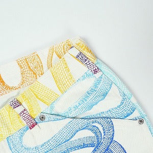 SUPREME シュプリーム ×HYSTERIC GLAMOUR 21SS Snake Denim Double Knee Denim Painter Pant White ペインターパンツ 白 Size 【W30】 【新古品・未使用品】 20824468