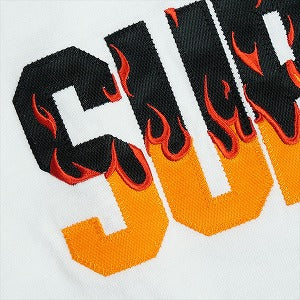 SUPREME シュプリーム 19AW Flame S\S Top Tee White Tシャツ 白 Size 【S】 【中古品-非常に良い】 20824475