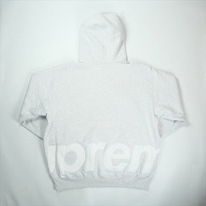 SUPREME シュプリーム 25SS Big Logo Zip Up Hooded Sweatshirt Ash Grey パーカー 灰 Size 【L】 【新古品・未使用品】 20824485