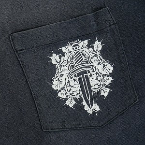 CHROME HEARTS クロム・ハーツ DAGGER LOGO LS T-SHIRT BLACK ロンT オールド 黒 Size 【L】 【中古品-良い】 20824486