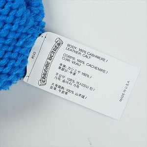 CHROME HEARTS クロム・ハーツ CROSS PATCH CASHMERE BEANIE BLUE カシミアビーニー 青 Size 【フリー】 【新古品・未使用品】 20824487
