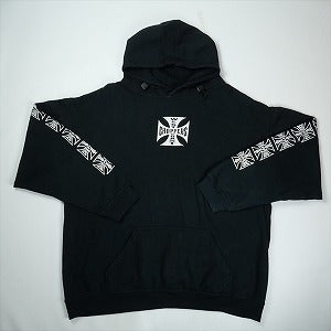 VINTAGE ヴィンテージ West Coast Choppers ウェストコーストチョッパーズ Iron Cross Hoodie パーカー 黒 Size 【XL】 【中古品-良い】 20824495
