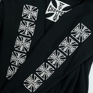 VINTAGE ヴィンテージ West Coast Choppers ウェストコーストチョッパーズ Iron Cross Hoodie パーカー 黒 Size 【XL】 【中古品-良い】 20824495