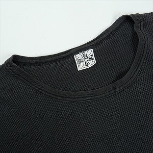 VINTAGE ヴィンテージ West Coast Choppers ウェストコーストチョッパーズ Iron Cross Thermal LS Tee サーマルロンT 黒 Size 【XL】 【中古品-良い】 20824496