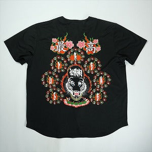 SUPREME シュプリーム 20AW Tiger Embroidered Baseball Black ベースボールシャツ 黒 Size 【XL】 【中古品-良い】 20824528