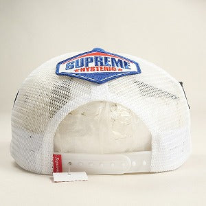 SUPREME シュプリーム ×HYSTERIC GLAMOUR×VANSON 24AW Leathers Mesh Back 6-Panel Blue メッシュキャップ 青 Size 【フリー】 【新古品・未使用品】 20824535