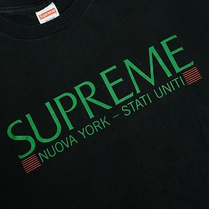 SUPREME シュプリーム 20AW Nuova York Tee Black Tシャツ 黒 Size 【M】 【中古品-良い】 20824536