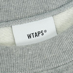 WTAPS ダブルタップス 24AW PRTC SWEATER COTTON Ash Gray クルーネックスウェット 灰 Size 【XL】 【中古品-非常に良い】 20824540
