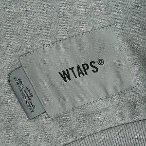 WTAPS ダブルタップス 24AW PRTC SWEATER COTTON Ash Gray クルーネックスウェット 灰 Size 【XL】 【中古品-非常に良い】 20824540