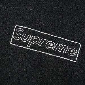 SUPREME シュプリーム 21SS KAWS Chalk Logo Hooded Sweatshirt ボックスロゴスウェットパーカー 黒 Size 【S】 【新古品・未使用品】 20824567