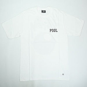 STUSSY ステューシー ×POOL 青山 8 Ball Tee White Tシャツ 白 Size 【S】 【新古品・未使用品】 20824575