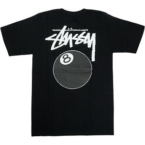 STUSSY ステューシー ×POOL 青山 8 Ball Tee Black Tシャツ 黒 Size 【S】 【新古品・未使用品】 20824576