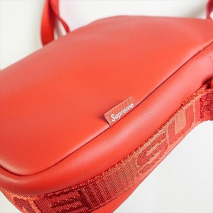 SUPREME シュプリーム 23AW Leather Shoulder Bag Red ショルダーバッグ 赤 Size 【フリー】 【新古品・未使用品】 20824578