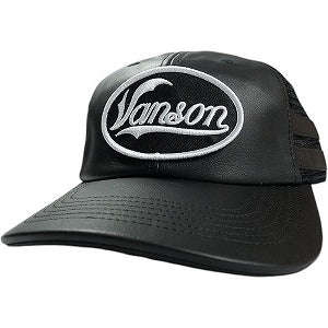 SUPREME シュプリーム ×Vanson Leathers 25FW Mesh Back 6-Panel Black メッシュキャップ 黒 Size 【フリー】 【新古品・未使用品】 20824623