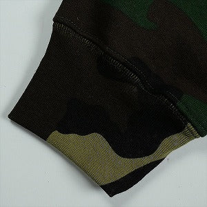 SUPREME シュプリーム 25FW Collegiate Applique Zip Up Hooded Sweatshirt Woodland Camo ジップパーカー 緑 Size 【L】 【新古品・未使用品】 20824628
