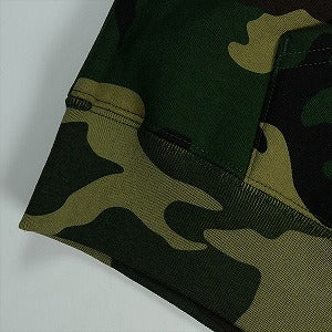 SUPREME シュプリーム 25FW Collegiate Applique Zip Up Hooded Sweatshirt Woodland Camo ジップパーカー 緑 Size 【L】 【新古品・未使用品】 20824628
