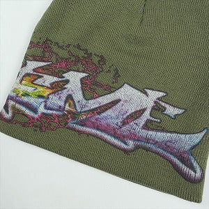 SUPREME シュプリーム 25FW Tag Beanie Olive ビーニー オリーブ Size 【フリー】 【新古品・未使用品】 20824637