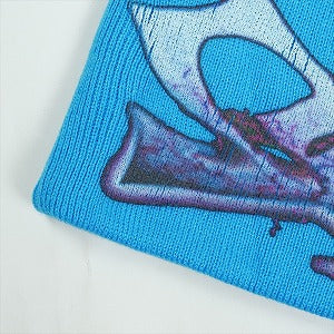 SUPREME シュプリーム 25FW Tag Beanie Cyan ビーニー 水色 Size 【フリー】 【新古品・未使用品】 20824638