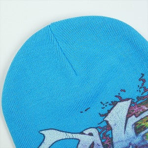 SUPREME シュプリーム 25FW Tag Beanie Cyan ビーニー 水色 Size 【フリー】 【新古品・未使用品】 20824638