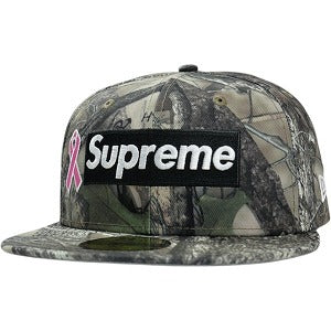 SUPREME シュプリーム 25FW Breast Cancer Awareness Box Logo New Era Truetimber HTC Camo ニューエラキャップ 緑 Size 【7　1/2】 【新古品・未使用品】 20824647
