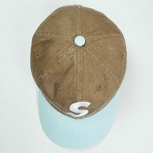 SUPREME シュプリーム 25FW Pigment Coated 2-Tone S Logo 6-Panel Brown キャップ 茶 Size 【フリー】 【新古品・未使用品】 20824649