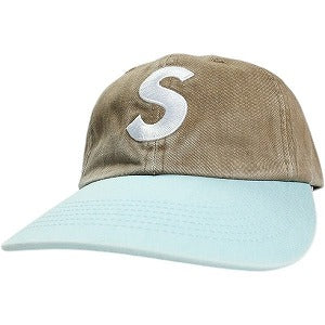 SUPREME シュプリーム 25FW Pigment Coated 2-Tone S Logo 6-Panel Brown キャップ 茶 Size 【フリー】 【新古品・未使用品】 20824649