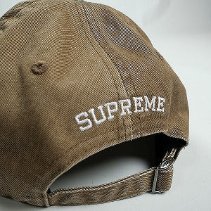 SUPREME シュプリーム 25FW Pigment Coated 2-Tone S Logo 6-Panel Brown キャップ 茶 Size 【フリー】 【新古品・未使用品】 20824649