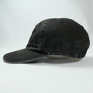 SUPREME シュプリーム 25FW Pigment Coated 2-Tone S Logo 6-Panel Black キャップ 黒 Size 【フリー】 【新古品・未使用品】 20824660