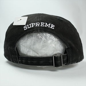 SUPREME シュプリーム 25FW Pigment Coated 2-Tone S Logo 6-Panel Black キャップ 黒 Size 【フリー】 【新古品・未使用品】 20824660