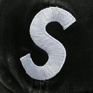 SUPREME シュプリーム 25FW Pigment Coated 2-Tone S Logo 6-Panel Black キャップ 黒 Size 【フリー】 【新古品・未使用品】 20824660
