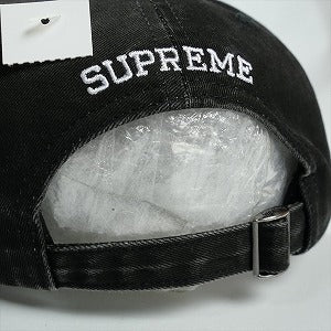 SUPREME シュプリーム 25FW Pigment Coated 2-Tone S Logo 6-Panel Black キャップ 黒 Size 【フリー】 【新古品・未使用品】 20824660
